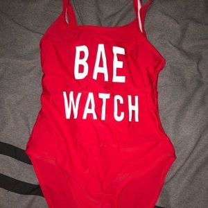 Bae Watch bathing suit
